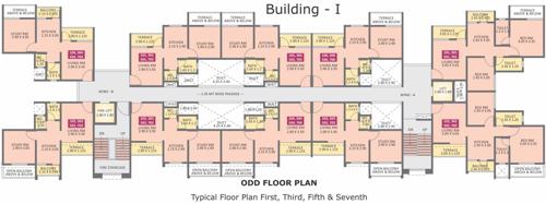  utsav-residency Images for Cluster Plan of Zenith Utsav Residency