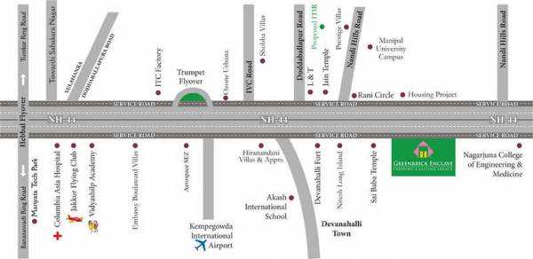  enclave Location Plan