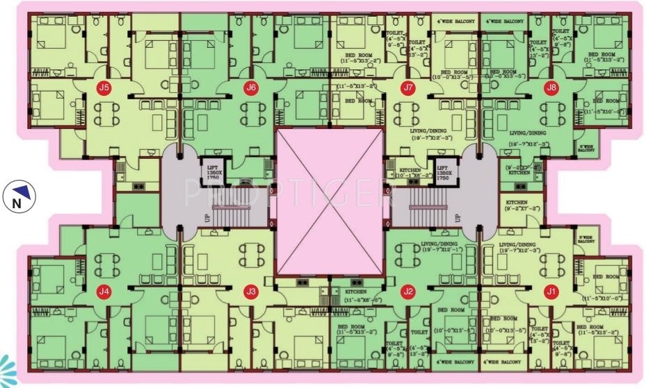 Images for Cluster Plan of RDB Regent Sonarpur