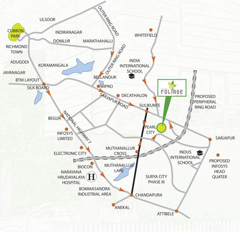  foliage Images for Location Plan of Mana Foliage