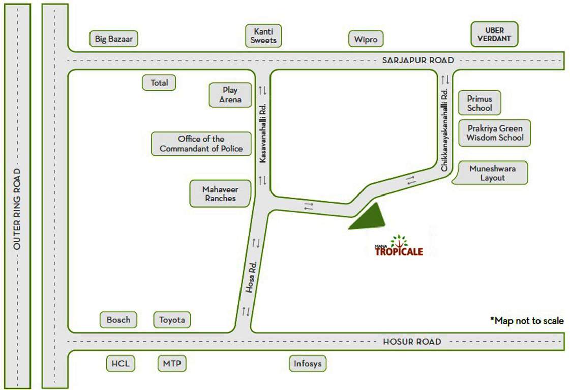  tropicale Images for Location Plan of Mana Tropicale