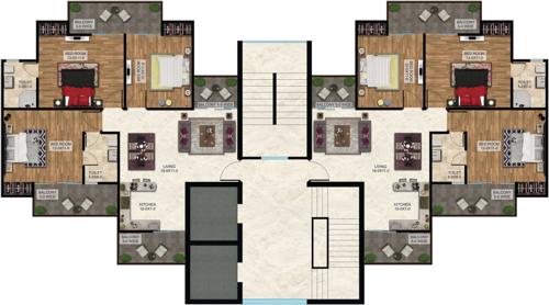 Images for Cluster Plan of The Antriksh The Golf Address Images for Cluster Plan of The Antriksh The Golf Address