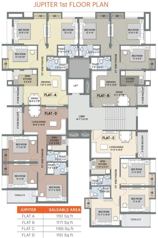planet Images for Cluster Plan of Purti Planet