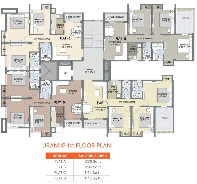 planet Images for Cluster Plan of Purti Planet