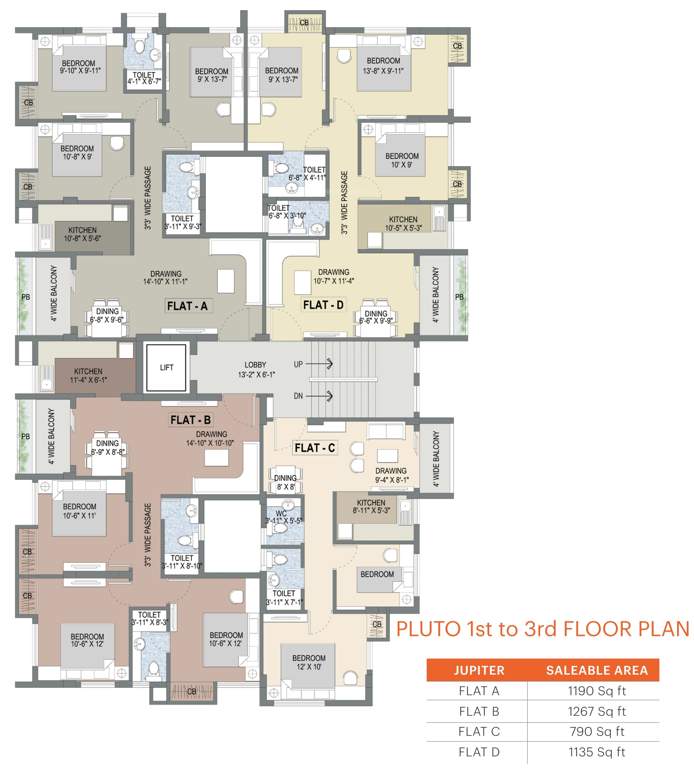 planet Images for Cluster Plan of Purti Planet