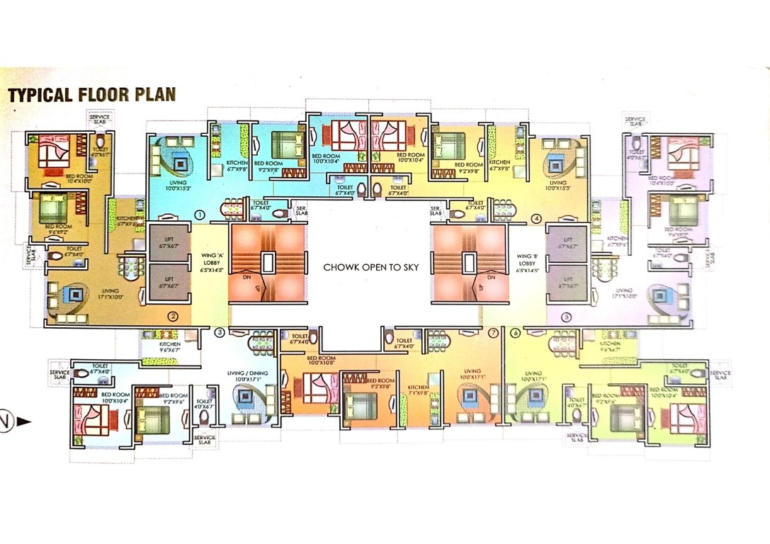 magal prabhat chs Cluster Plan
