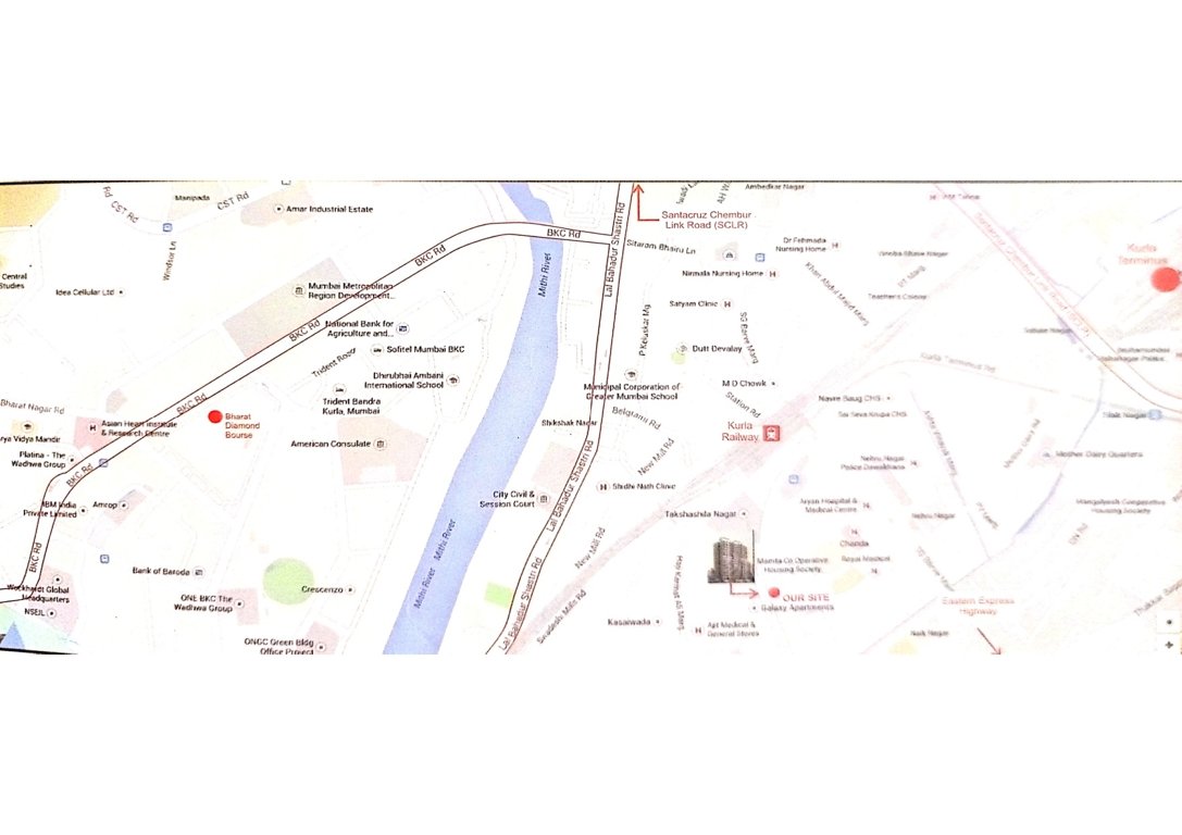 magal prabhat chs Location Plan