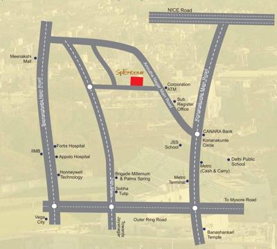  splendour Images for Location Plan of SLV Splendour