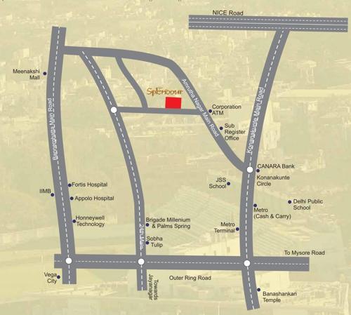 Images for Location Plan of SLV Splendour splendour Images for Location Plan of SLV Splendour