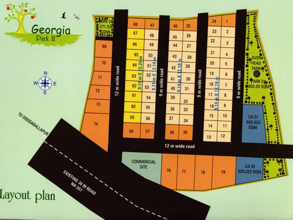 Images for Layout Plan of Enrich Georgia Park