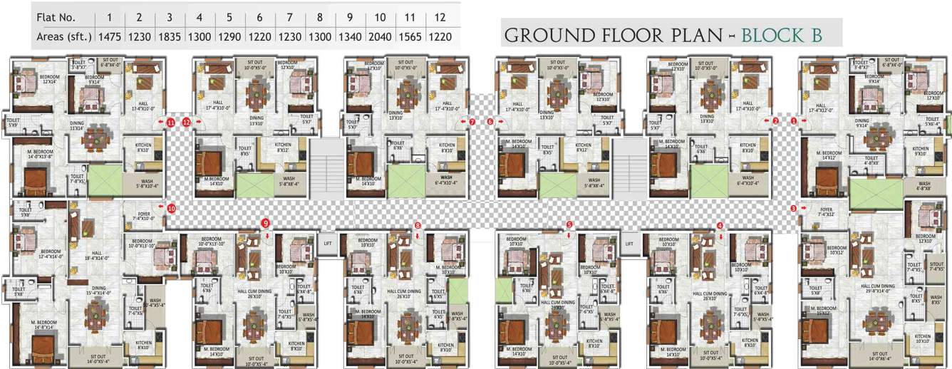 oracle ridge Images for Cluster Plan of Vijaya Oracle Ridge