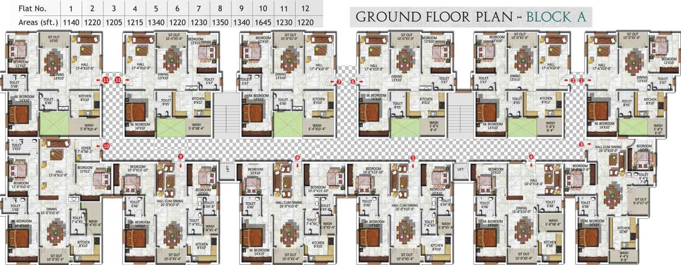oracle ridge Images for Cluster Plan of Vijaya Oracle Ridge