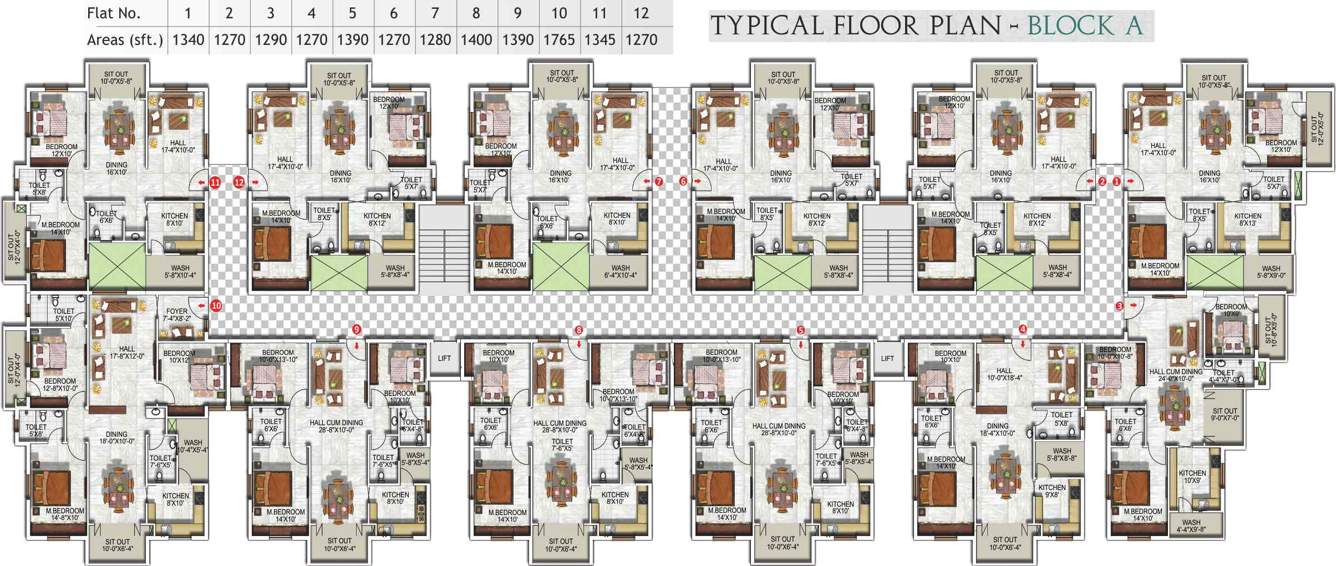 oracle ridge Images for Cluster Plan of Vijaya Oracle Ridge