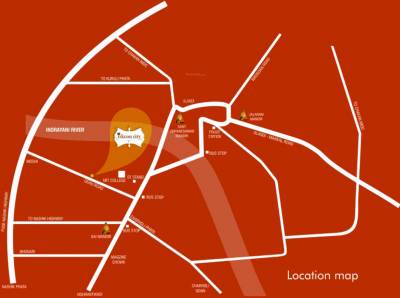 Images for Location Plan of Venture Iskcon City