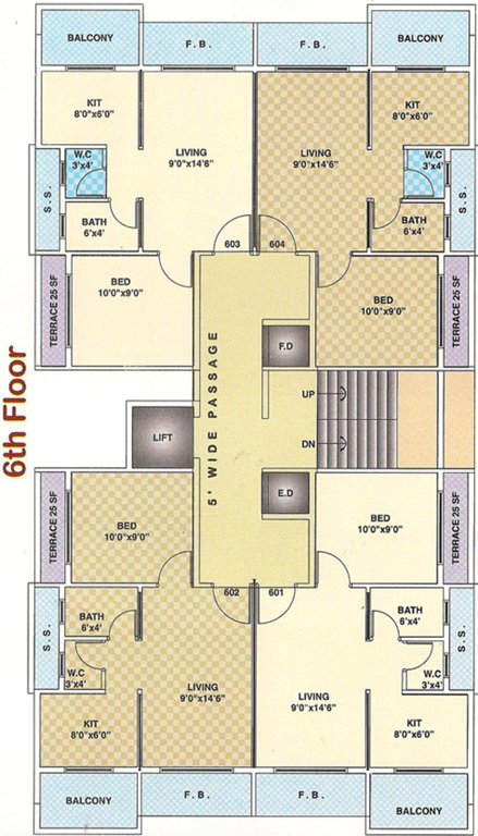 Images for Cluster Plan of Ashiana Elite Residency