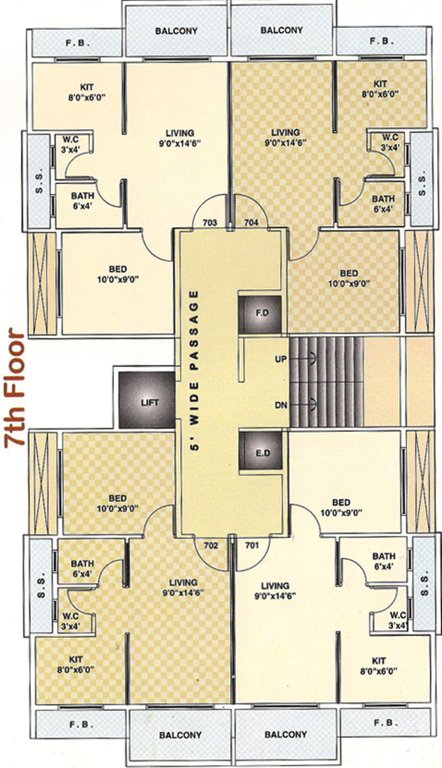 Images for Cluster Plan of Ashiana Elite Residency