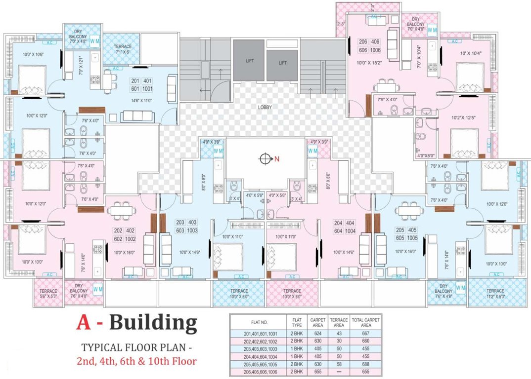 Images for Cluster Plan of Prime Utsav Homes 2