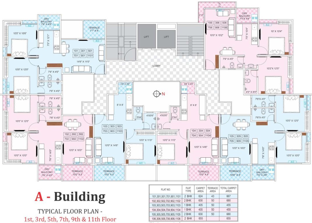 Images for Cluster Plan of Prime Utsav Homes 2
