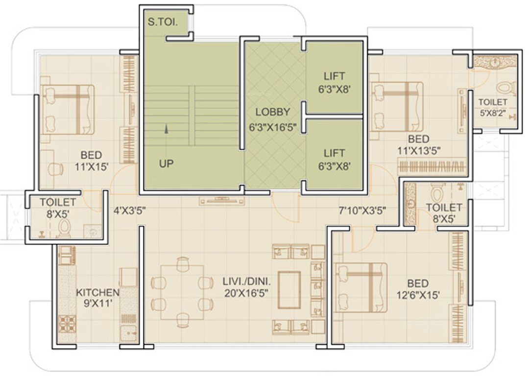 Images for Cluster Plan of AP Guru Ramdas