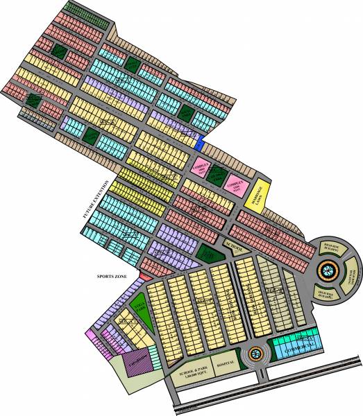 Images for Layout Plan of Arrant Annpurna Eco Green