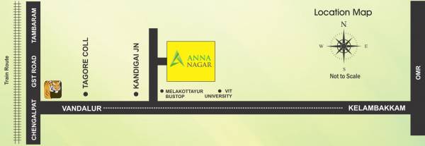 Images for Location Plan of Vishwak Anna Nagar