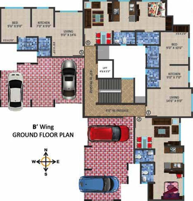Images for Cluster Plan of Nest Lotus