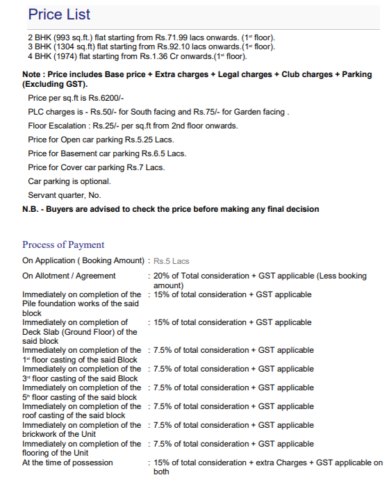 habitat Subvention Scheme Payment Plan