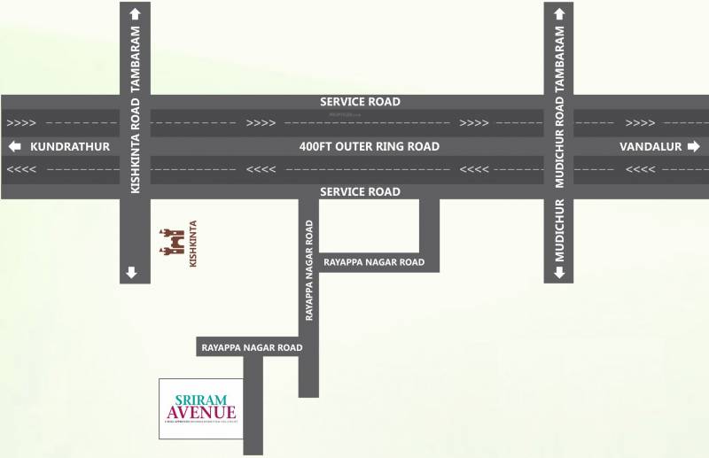 Images for Location Plan of Vishwak Sriram Avenue