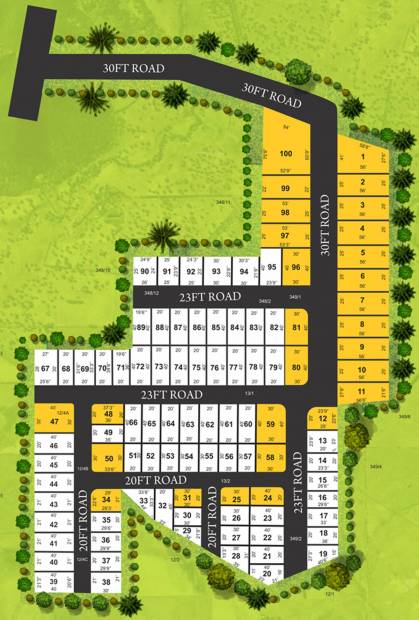 Images for Layout Plan of Vishwak Maruthi Avenue