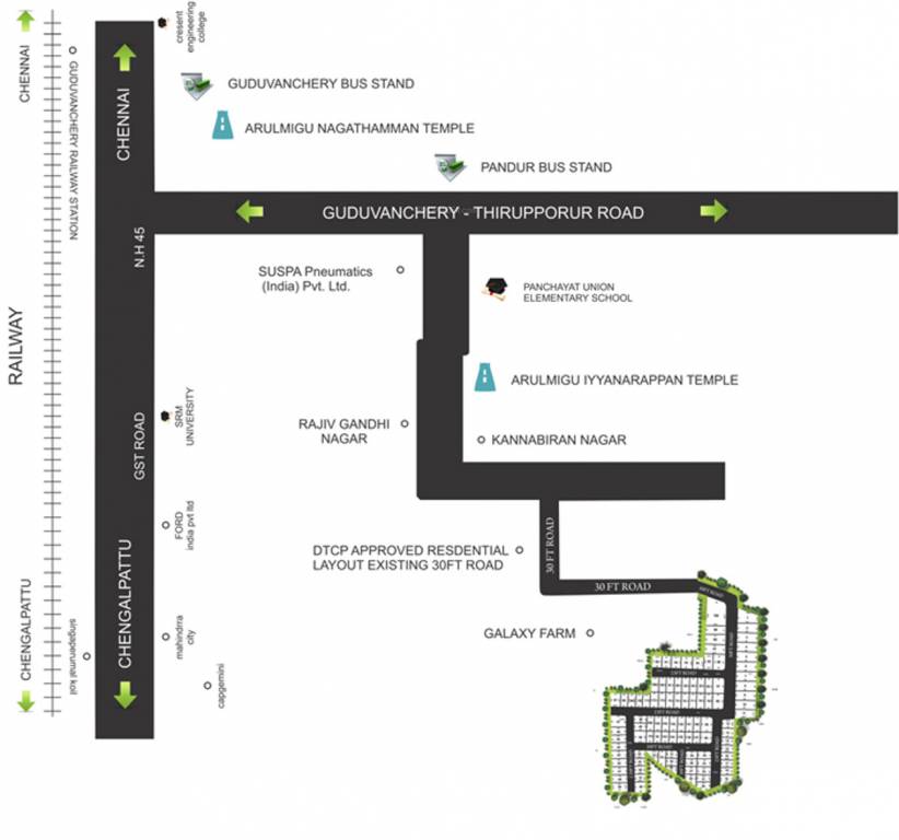 Images for Location Plan of Vishwak Maruthi Avenue