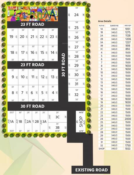 Images for Layout Plan of Vishwak Supreme City