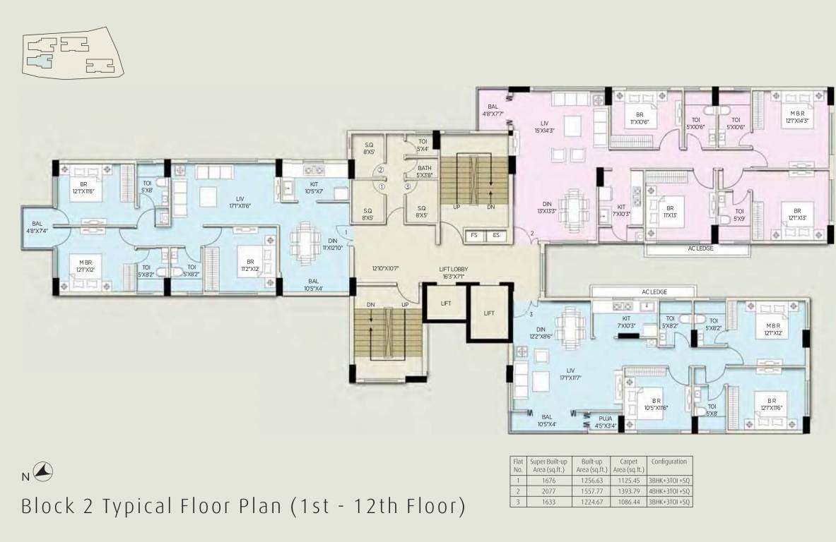 Images for Cluster Plan of Amit Realty and Shree RSH Group The Ecos