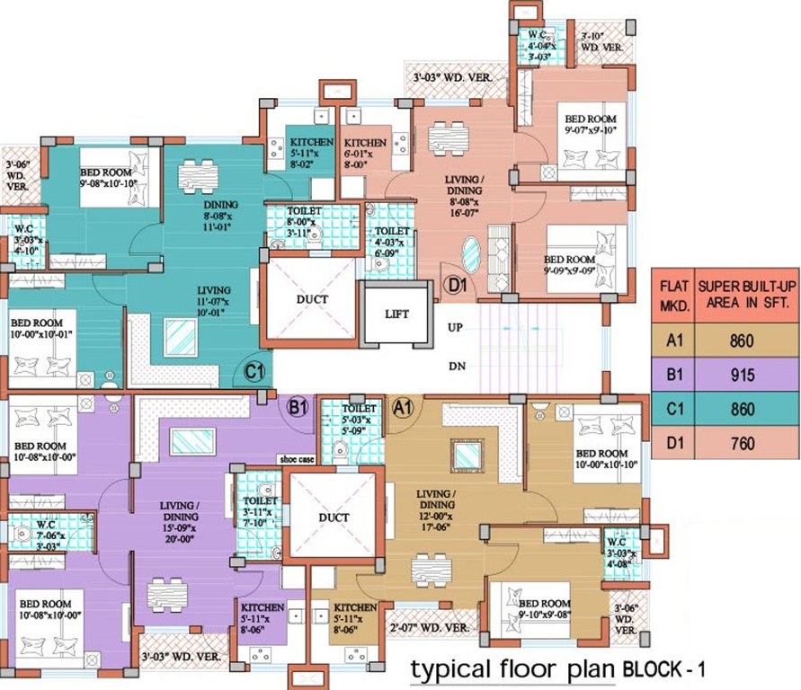 Images for Cluster Plan of Pacific Madhuri