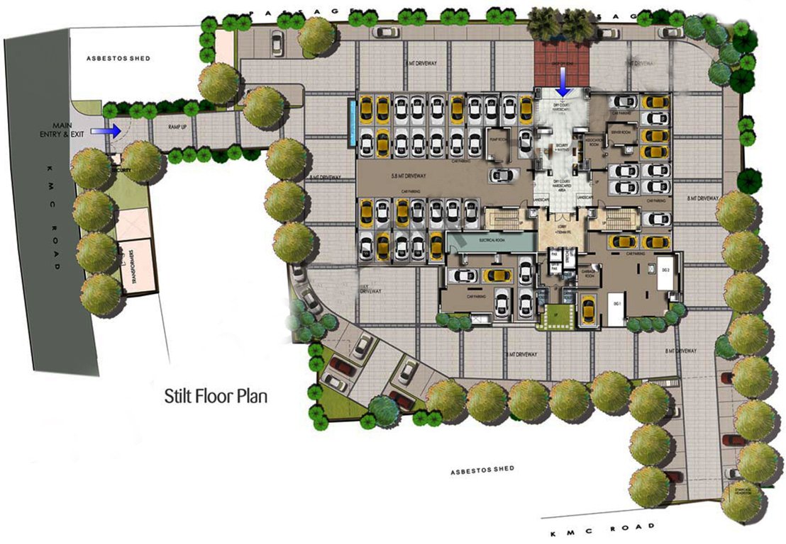 Images for Cluster Plan of Salarpuria Sattva Luxuria Heights