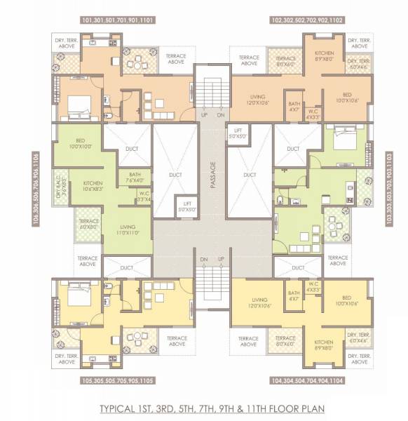Images for Cluster Plan of Fortune Shubhan Images for Cluster Plan of Fortune Shubhan