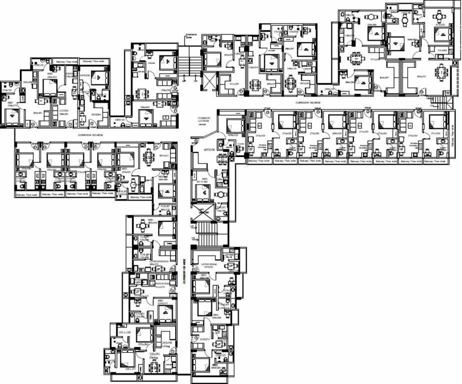 1050 sqft, 2 bhk Apartment in Godrej Properties Garden Enclave Vikhroli, Mumbai at Rs. 48000