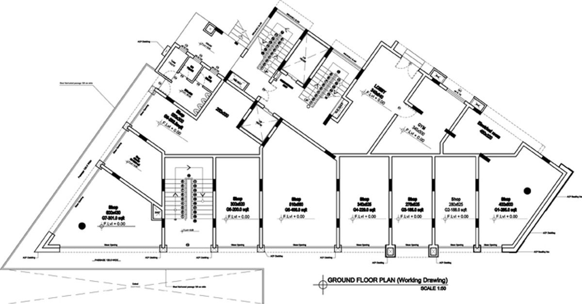  rhazes Rhazes Cluster Plan for ground Floor