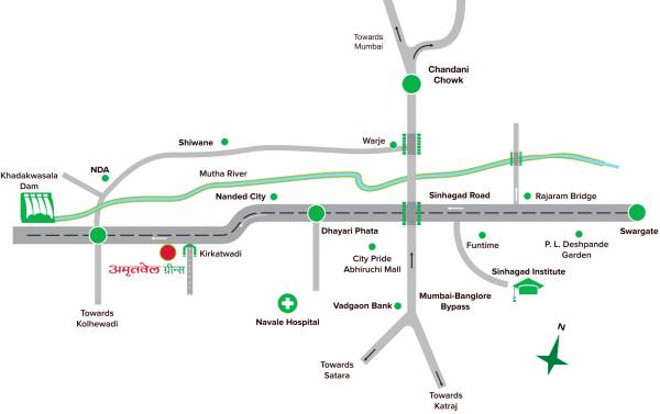 Images for Location Plan of Rama Amrutvel Greens Phase I