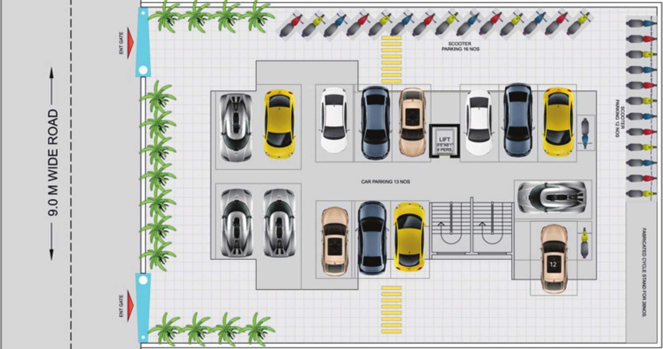 Images for Cluster Plan of Rama Erande Hills