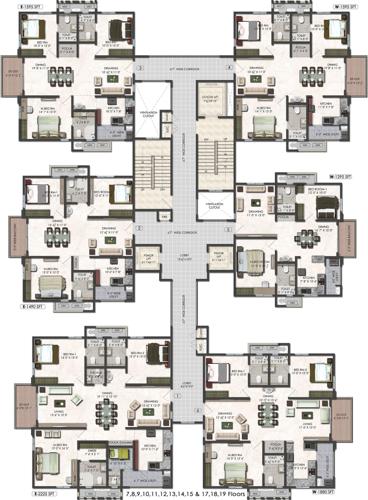 Images for Cluster Plan of Aparna Serene Park serene-park Images for Cluster Plan of Aparna Serene Park