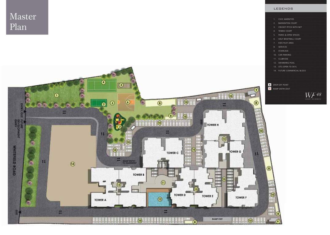  wf48 Images for Master Plan of Ozone Promenade