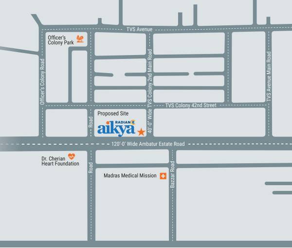 Images for Location Plan of Radiance Aikya