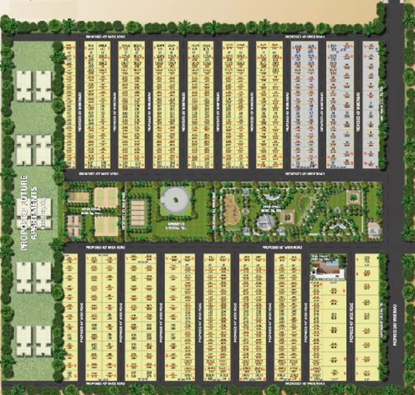  sukrithi avanthika phase 3 Images for Master Plan of Subhagruha Sukrithi Avanthika