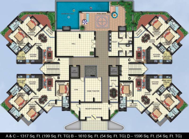 Images for Cluster Plan of Uni Residenz