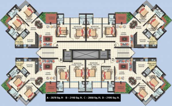 Images for Cluster Plan of Uni Residenz