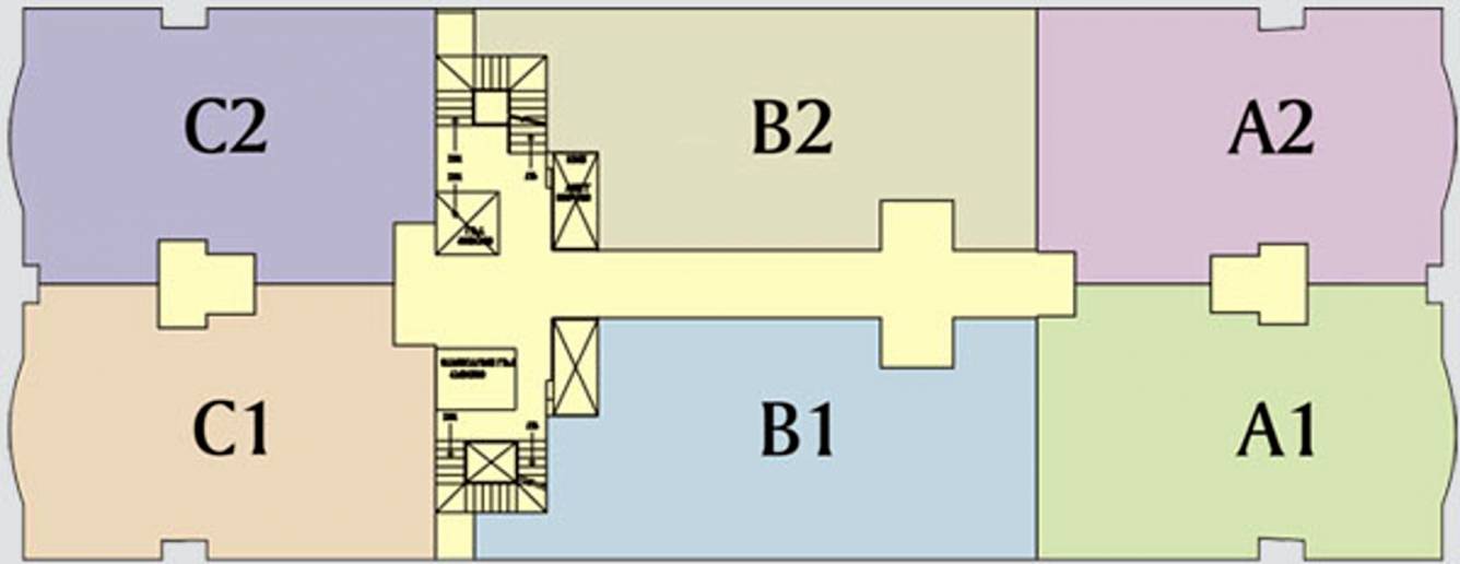 hill view emerald Layout Plan