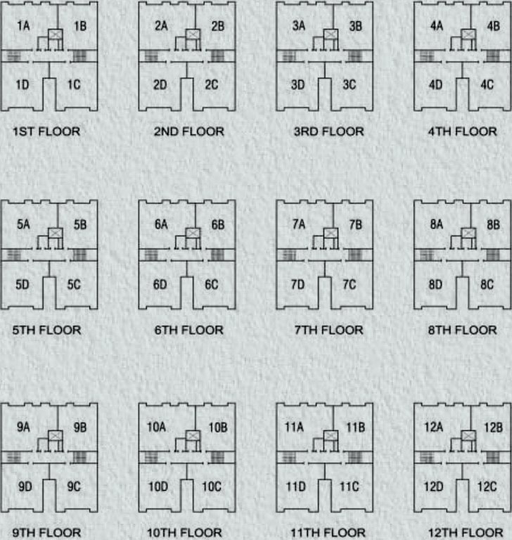 Images for Layout Plan of Mansions Gayatri Apartment