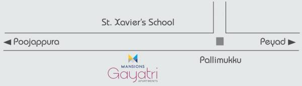 Images for Location Plan of Mansions Gayatri Apartment