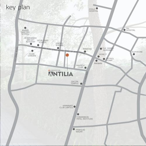  antilia Images for Location Plan of Shreeya Antilia