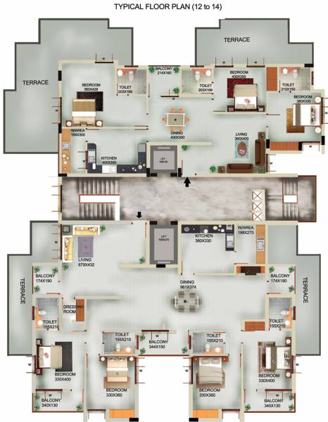 Images for Cluster Plan of Sivaji Pearl